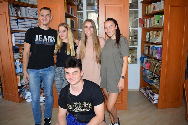 A 2019-es angliai Erasmus csoport