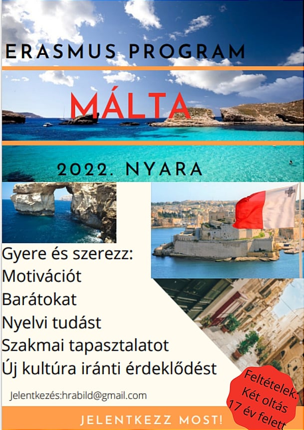 Erasmus program Máltán
